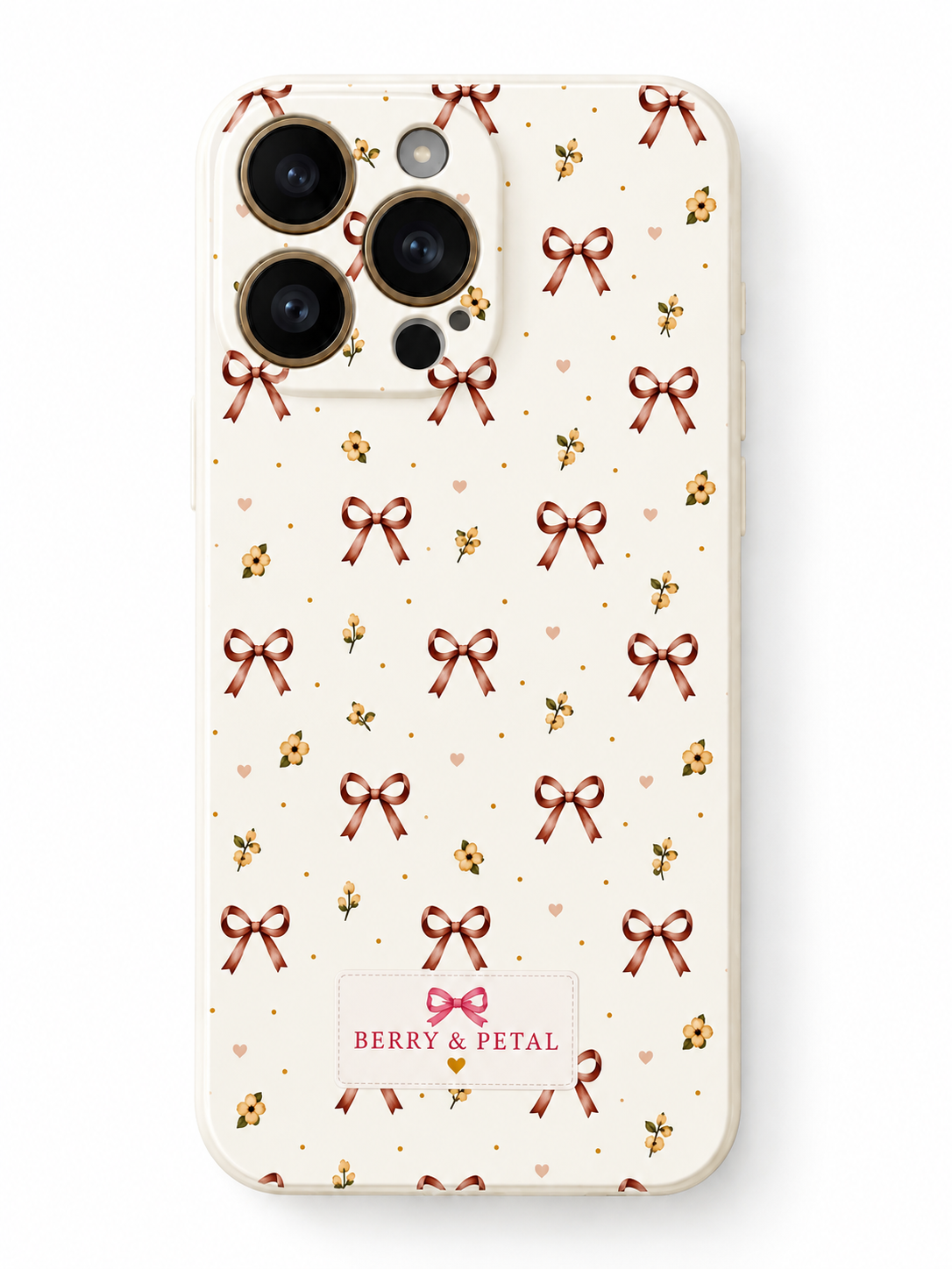 Cocoa Bow iPhone Case