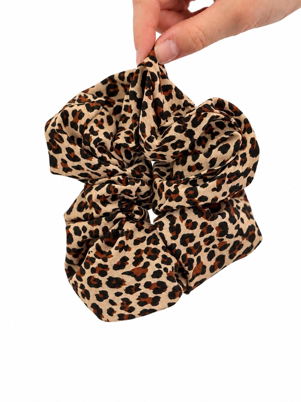 Cocoa Cheetah Scrunchie