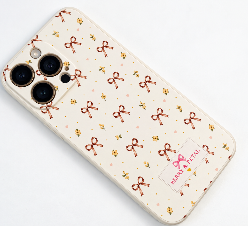 Cocoa Bow iPhone Case