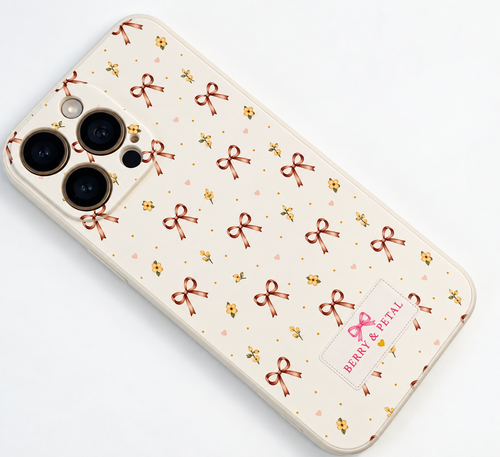Cocoa Bow iPhone Case