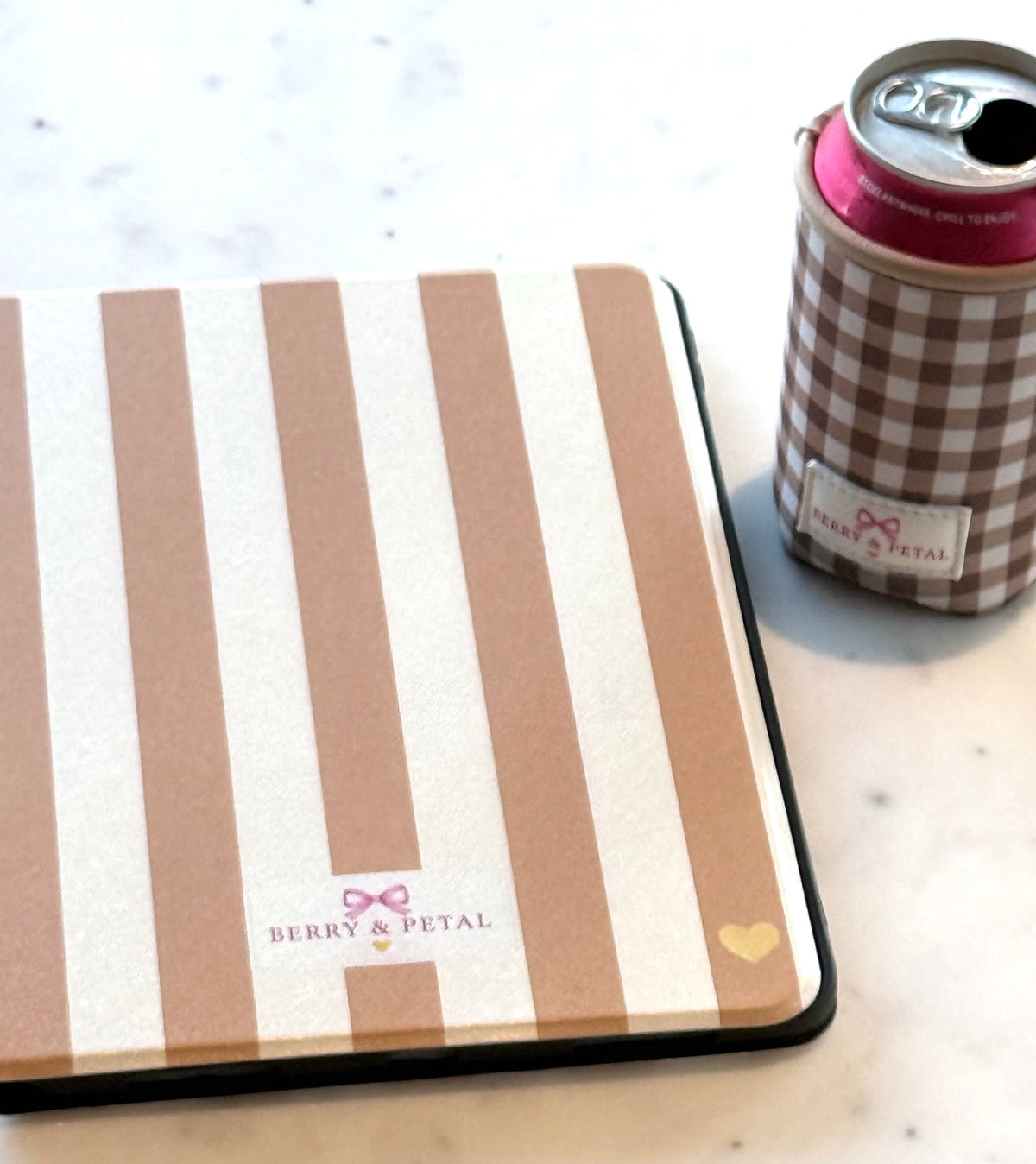 Cocoa Stripe iPad Case